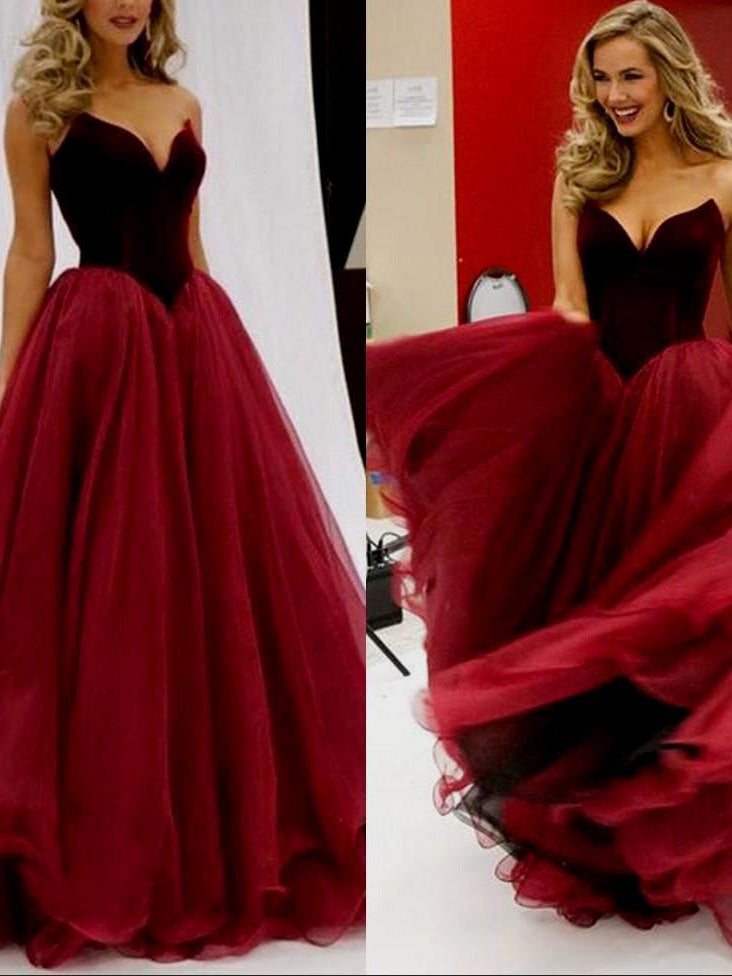 evening gown color