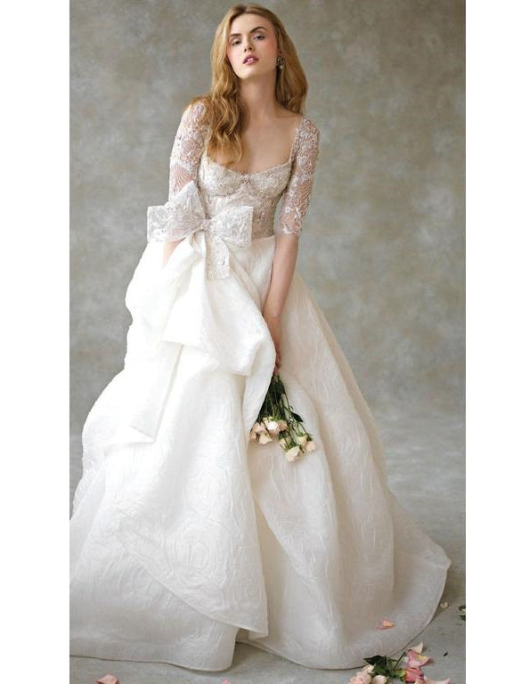 half sleeve bridesmaid dresses