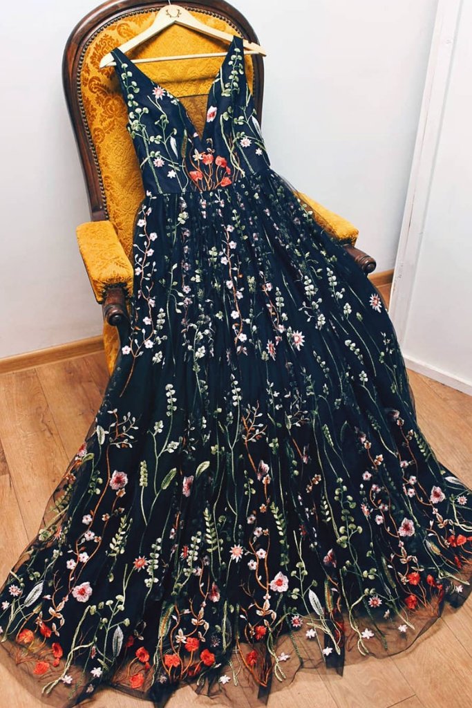 prom dresses unique boho