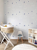 Behang starry skies pastelgreen - roomblush