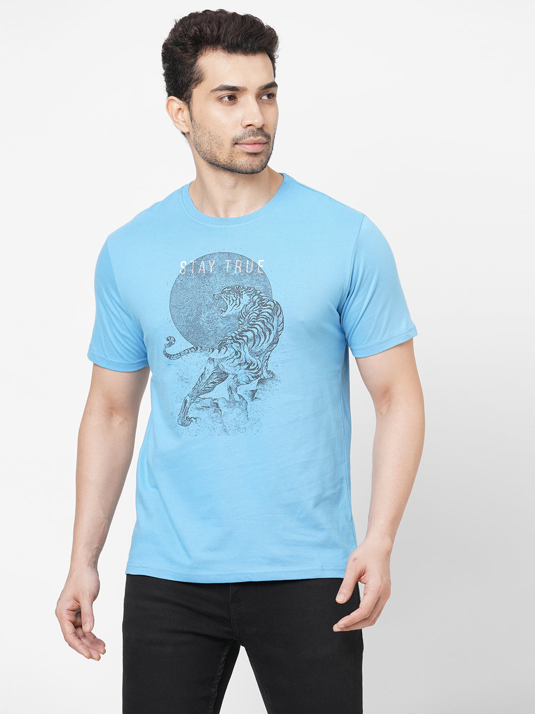 Buy Mens Cotton Casual Wear Regular Fit Tshirt|Cottonworld