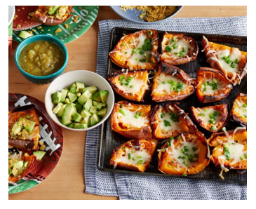 sweet potato skins