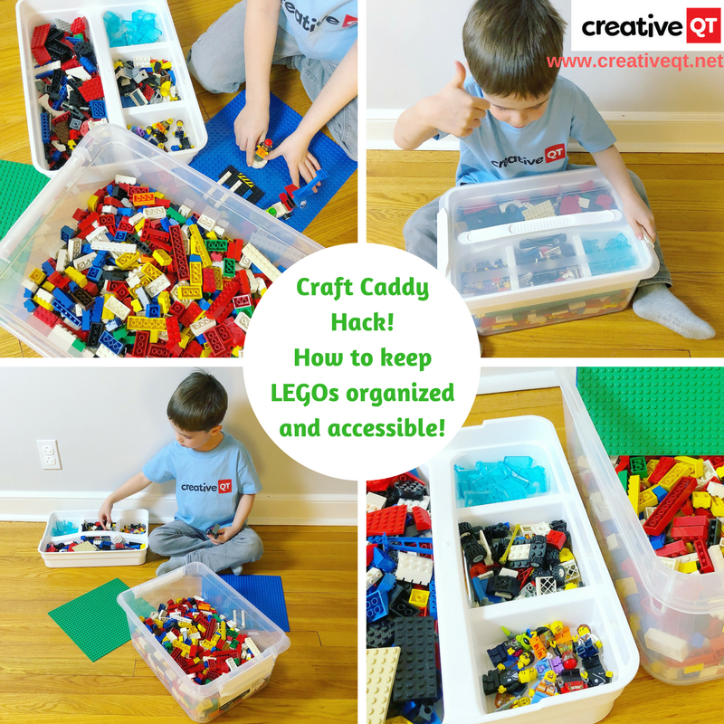 Craft Caddy Hack! How to Organize LEGOS