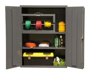 36x18x48 HD 16 Gauge Cabinet w/2 Shelves - ShopStorageCabinets.com