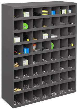 Model 361-95 12" Deep 56 Bin Cabinet - ShopStorageCabinets.com