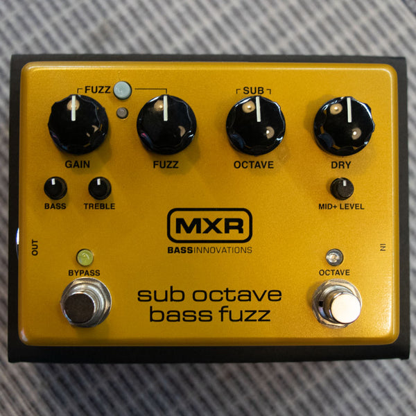 mxr m287 sub octave bass fuzz