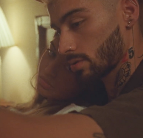 Zayn Malik and Sofia Jamora Entertainer music video