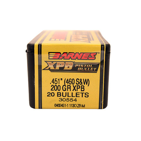 45115 460 S&W .451" 200gr XPB FB /20