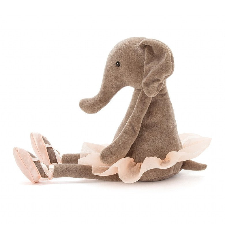 jellycat dancing darcey elephant