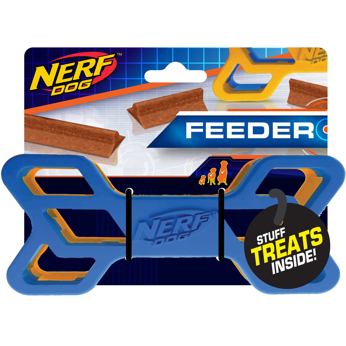 nerf bone dog toy