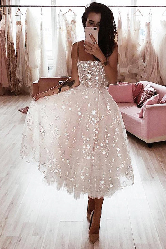 starry formal dress