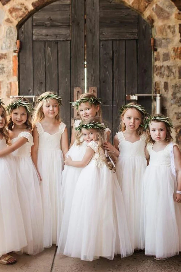 ivory flower dress