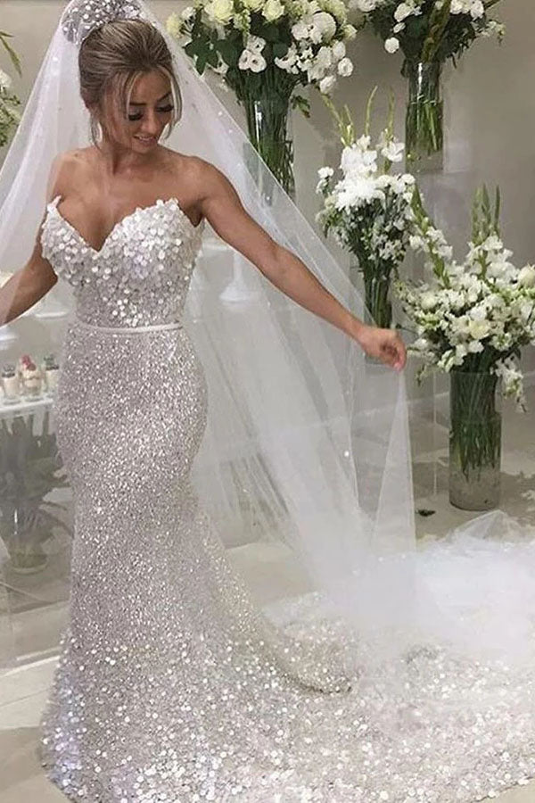 gorgeous mermaid wedding dresses