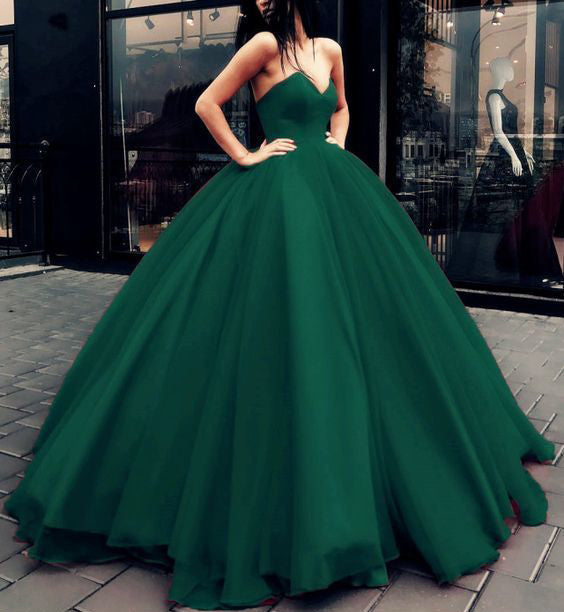 jade green prom dress