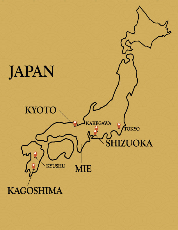 japanese-tea-regions
