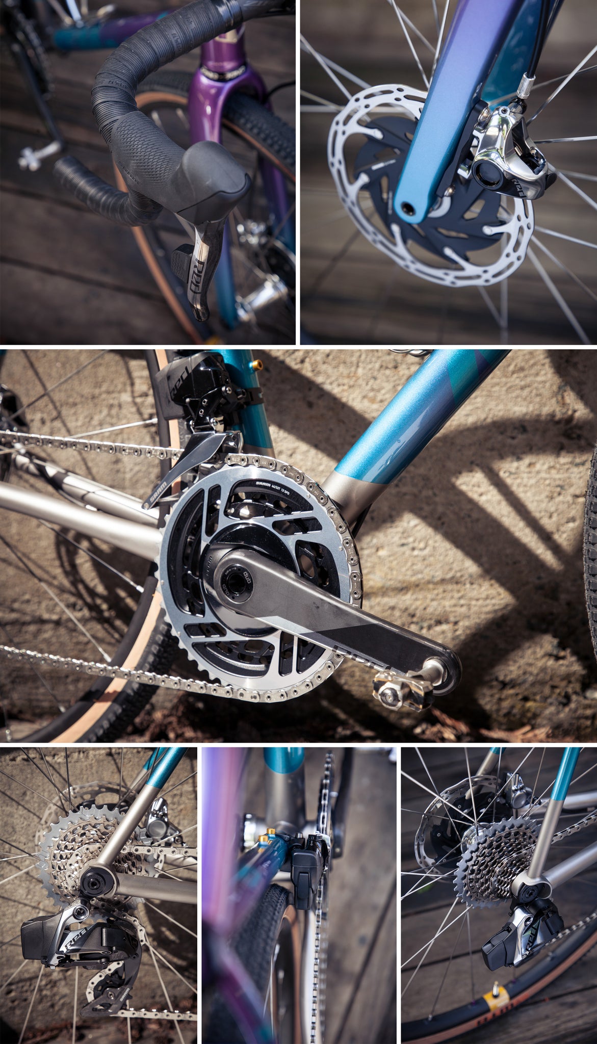 mosaic cycles gt1 lost and found sram red axs drivetrain