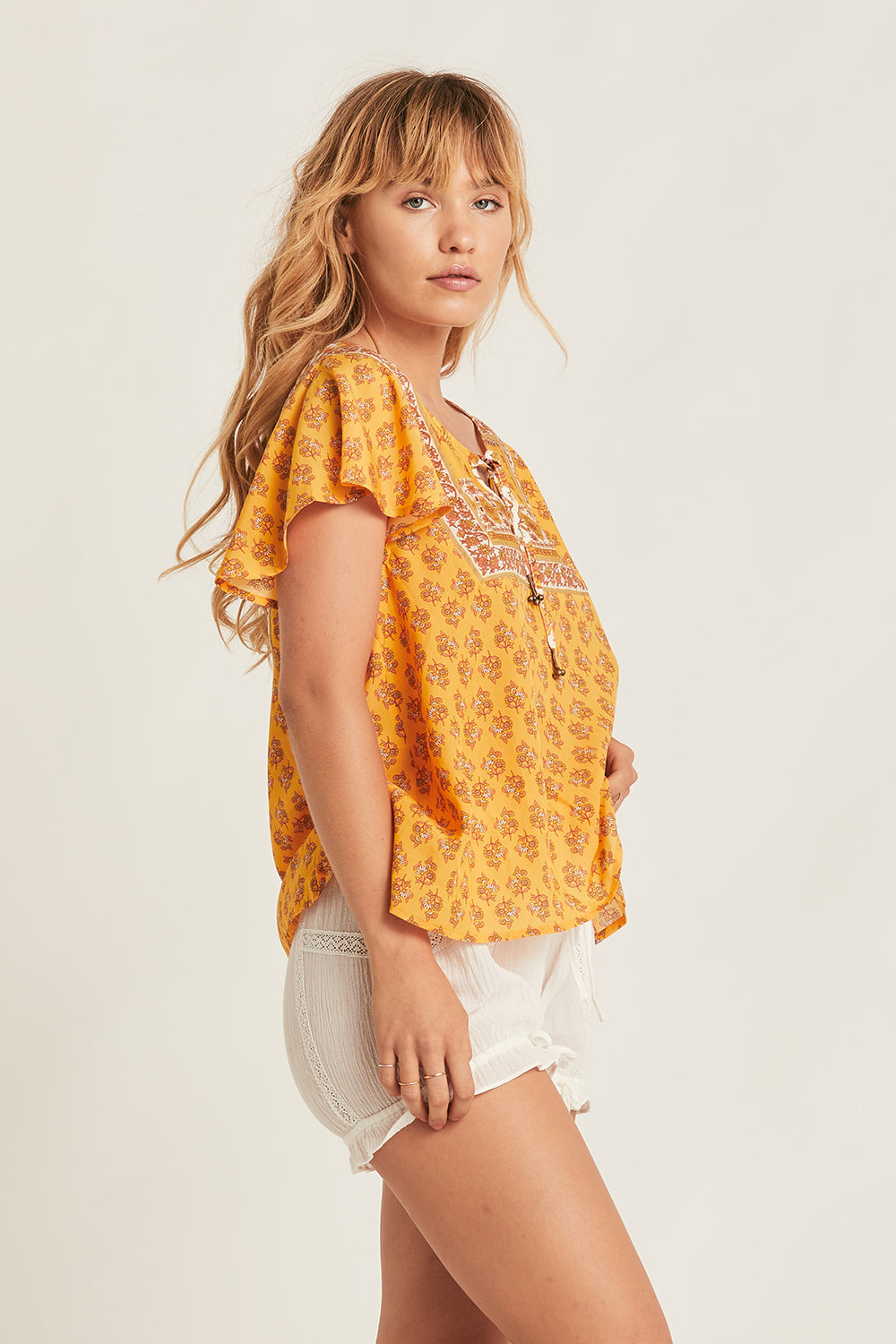 Abigail Blouse in Honey