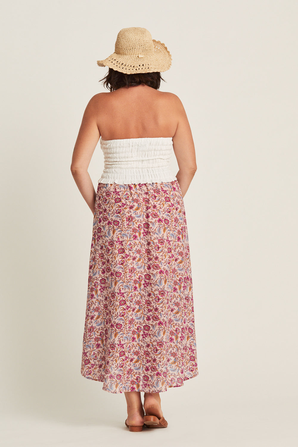 Daisy Chain Skirt in Candy - Pre-loved