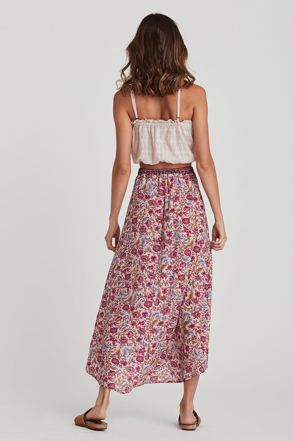 Daisy Chain Skirt in Candy - Pre-loved