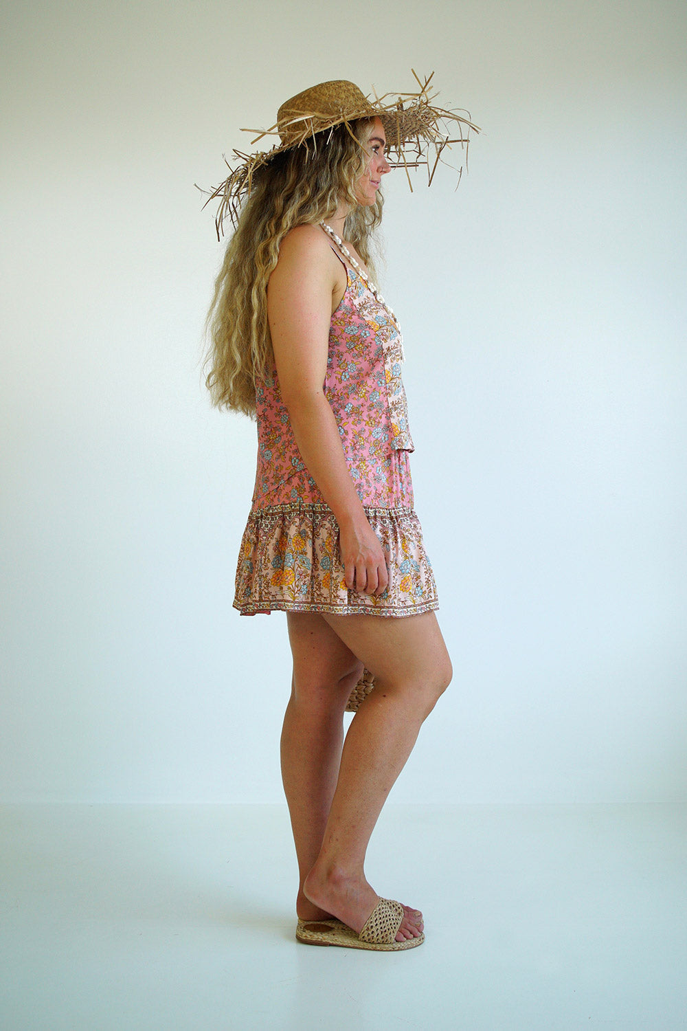 Honey Mini Skirt in Rosé - Pre-loved