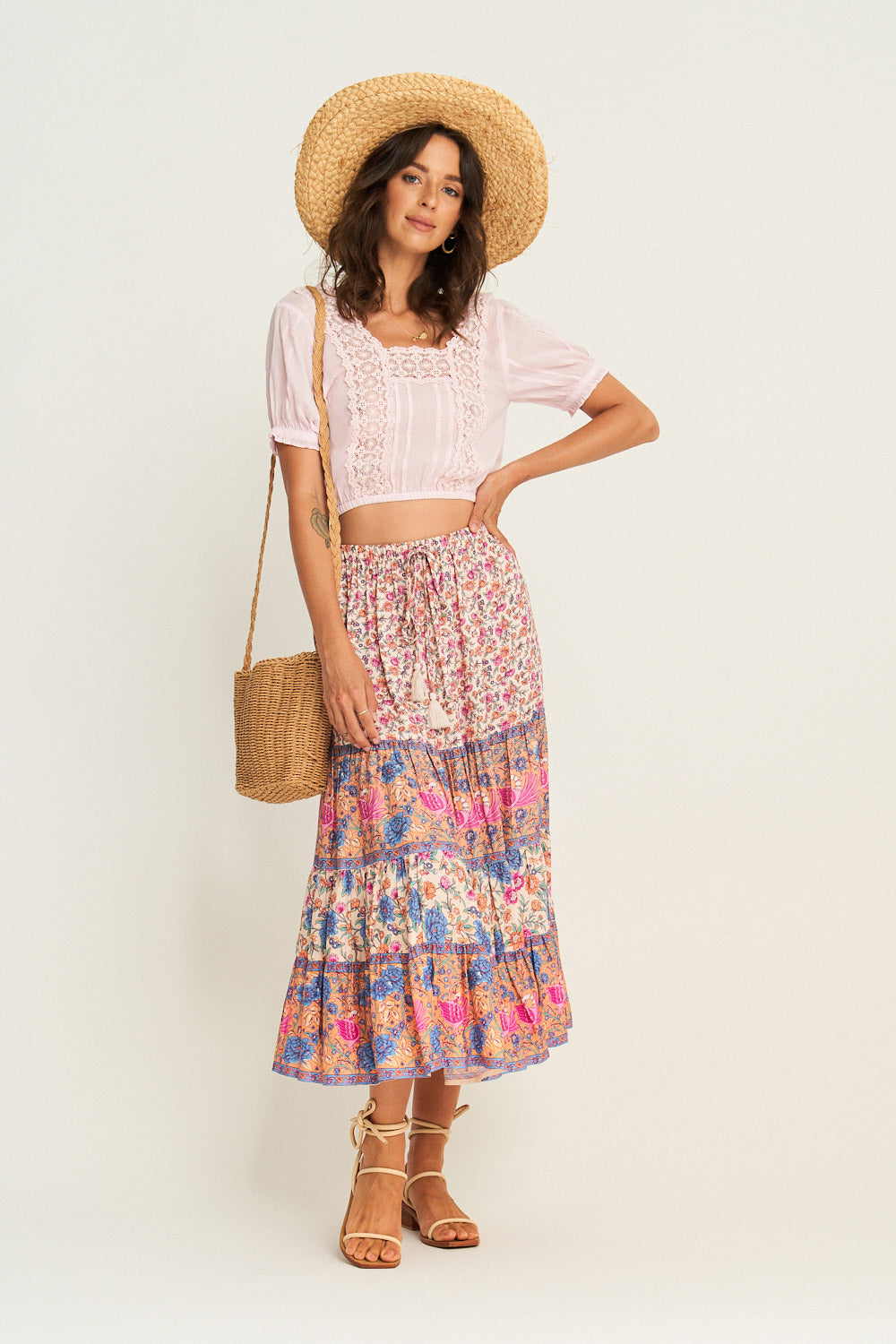 Poeme Top in Blush - Pre-loved