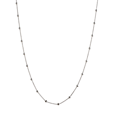 Vamp Chic Rio Long Necklace in Silver