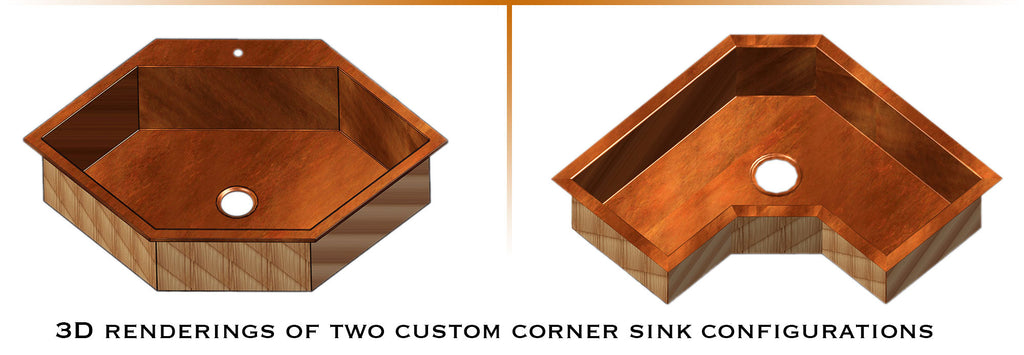 copper sink 3d drawings