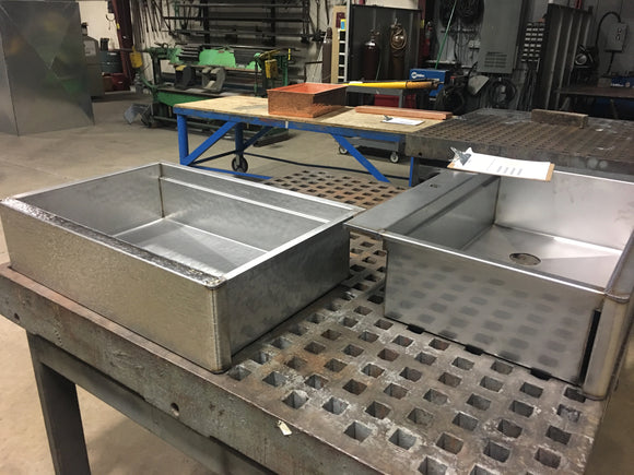 custom sinks stainless steel