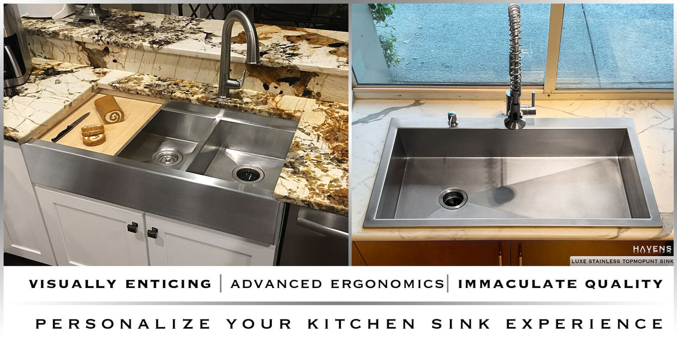 Custom Stainless Steel Sinks Usa Handcrafted Havens Luxury Metals