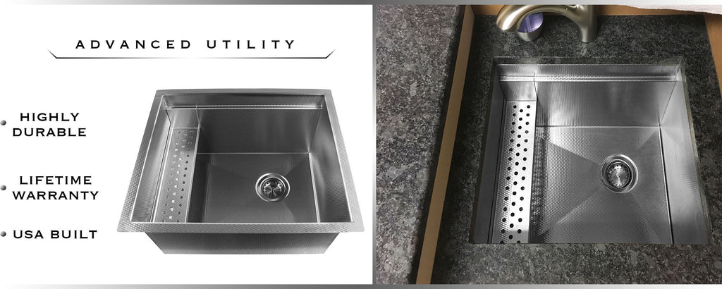 Custom Utility Sinks Havens Luxury Metals