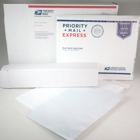 USPS Shipping options - Pouches, padded envelopes, boxes