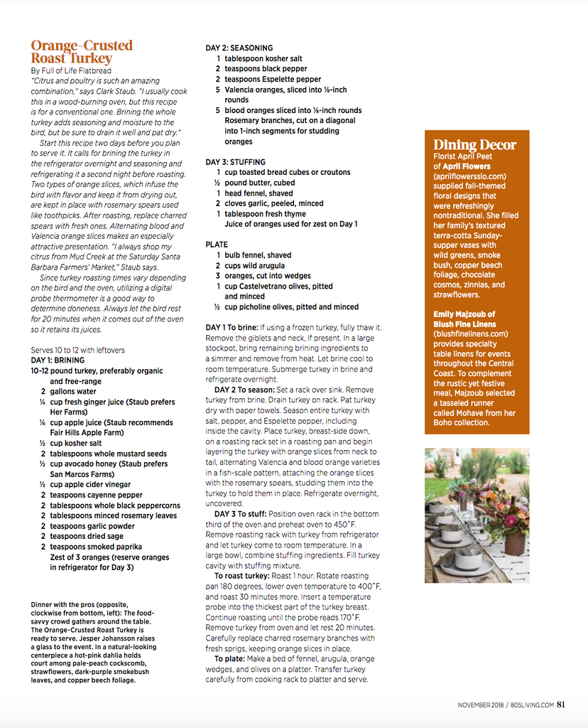805 Living - Give Thanks Give Back - Los Alamos - Bobs Well Bread pg 81