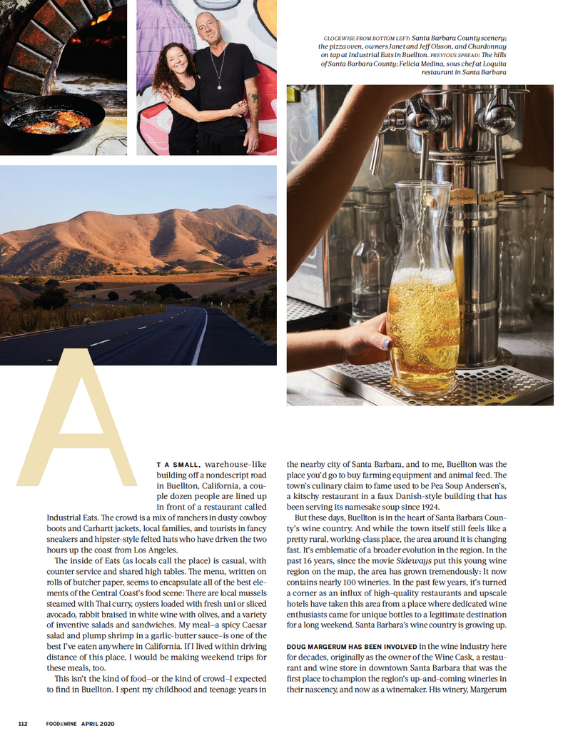 Food & Wine April 2020 - Bobs Well Bread Bakery page 3