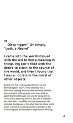 The Fact of Blackness by Frantz Fanon