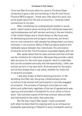 ART AND SOCIAL PRACTICE REFERENCE POINTS: Ben Kimmont & Mark Menjivar by Mark Menjivar