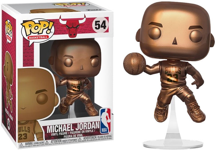 Funko Pop Basketball – Michael Jordan – Hobbiesstock Exclusive – Bronzed