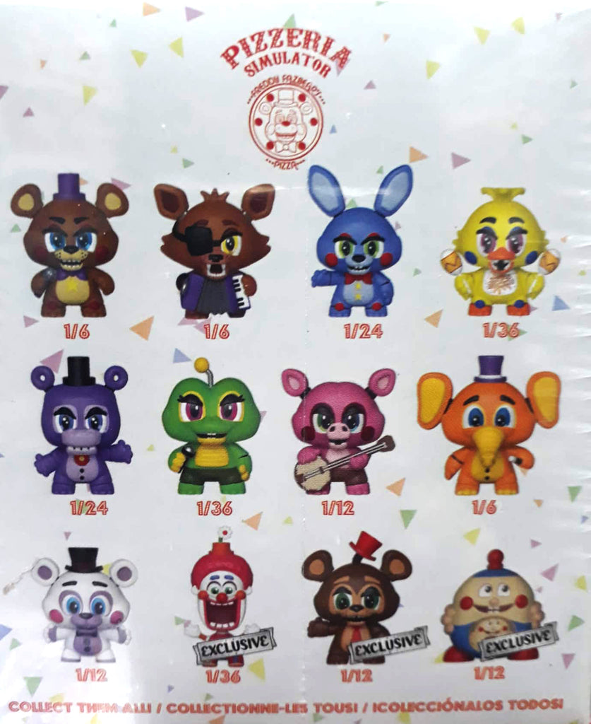 mystery minis fnaf 6