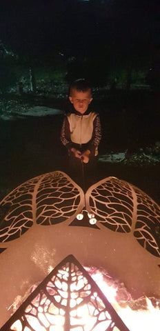 safe fire pit for kids