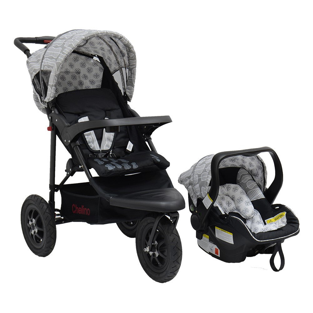 chelino 3 wheel pram