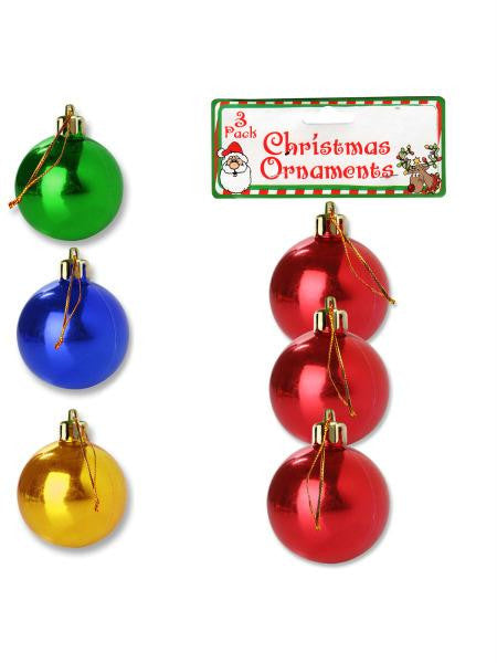 christmas bulb ornaments