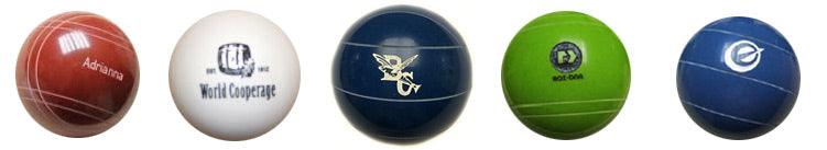 Personalization Bocce Balls Paramount Industries