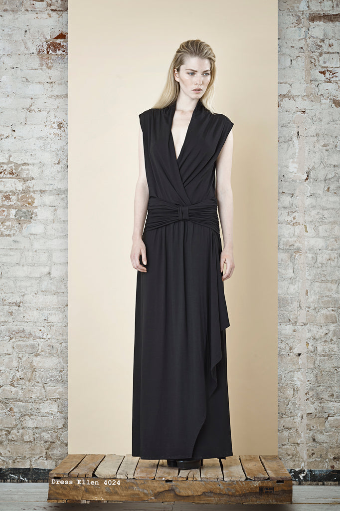 NORDENFELDT Maxi dress Ellen black, extra long