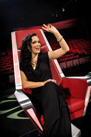 Tarja Turunen's NORDENFELDT outfit for The Voice of Finland 2016