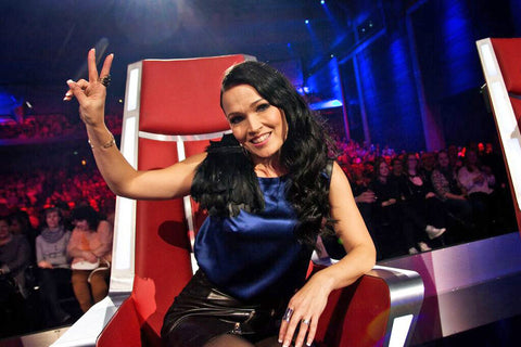 Tarja Turunen's NORDENFELDT outfit for The Voice of Finland 2016