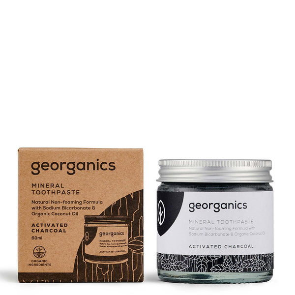 georganics activated charcoal toothpaste