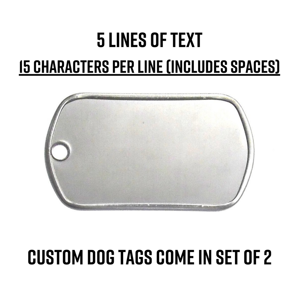 what information is on a dog tag in vietnam