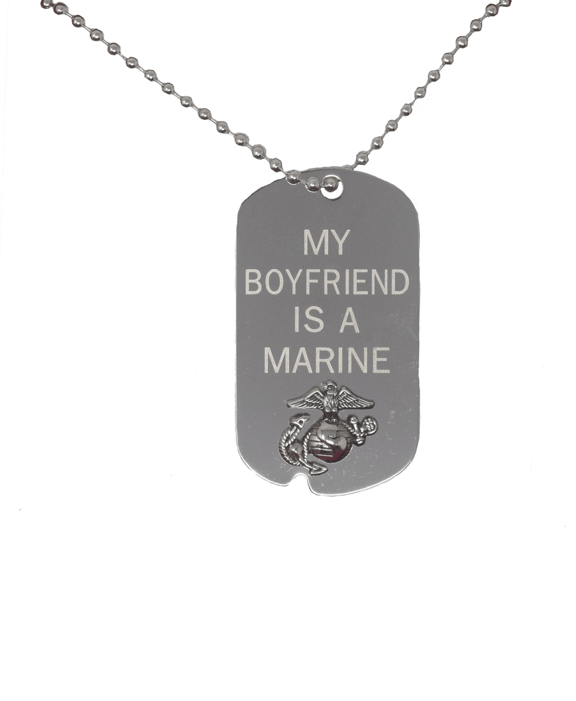 marine dog tags girlfriend