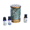 Green Aventurine Essential Oil Diffuser Set