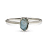 Aquamarine Silver Ring