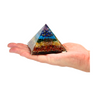 7 Chakras Orgonite Pyramid